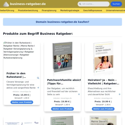 Screenshot business-ratgeber.de