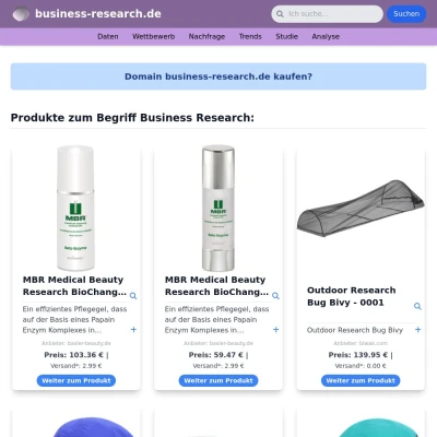 Screenshot business-research.de