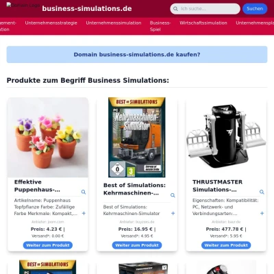 Screenshot business-simulations.de