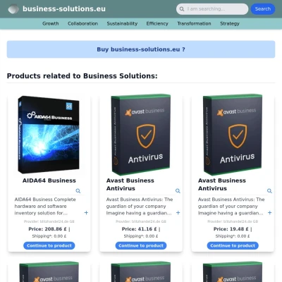 Screenshot business-solutions.eu