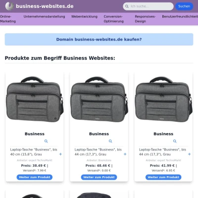 Screenshot business-websites.de