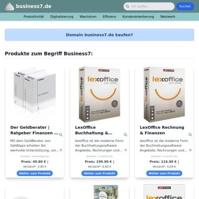 Screenshot business7.de