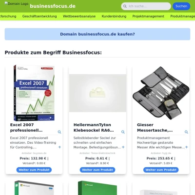 Screenshot businessfocus.de