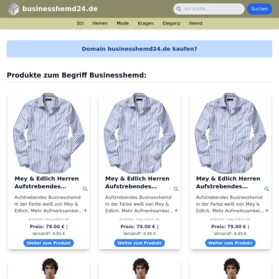 Screenshot businesshemd24.de