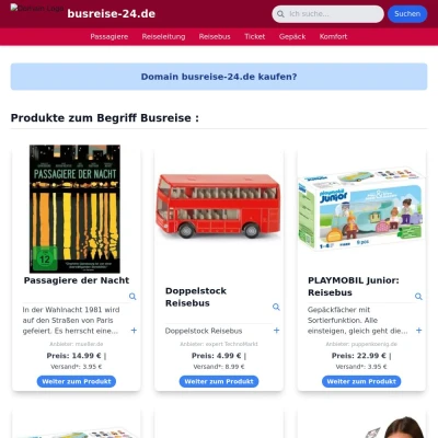 Screenshot busreise-24.de
