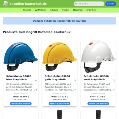 Screenshot butadien-kautschuk.de