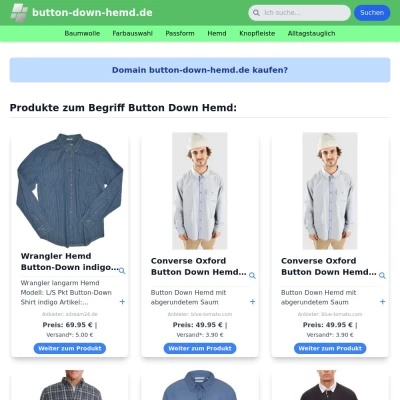 Screenshot button-down-hemd.de