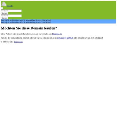 Screenshot bvfd.de