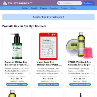Screenshot bye-bye-racines.fr