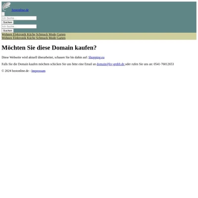 Screenshot bzstonline.de