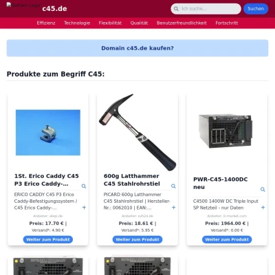 Screenshot c45.de