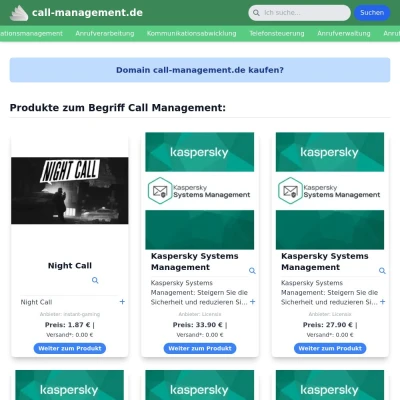 Screenshot call-management.de