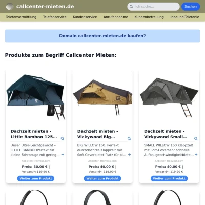 Screenshot callcenter-mieten.de