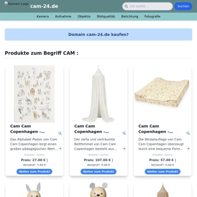 Screenshot cam-24.de