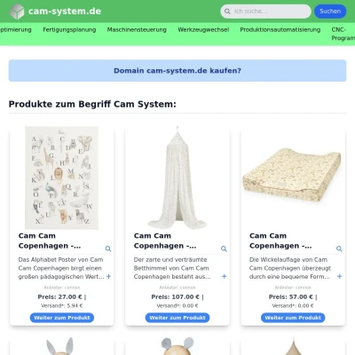 Screenshot cam-system.de