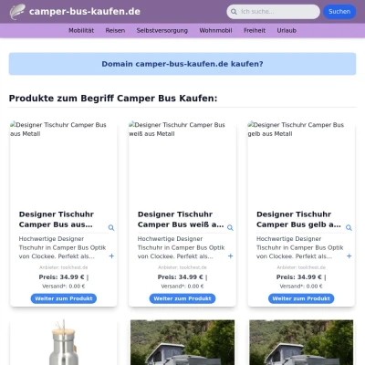 Screenshot camper-bus-kaufen.de