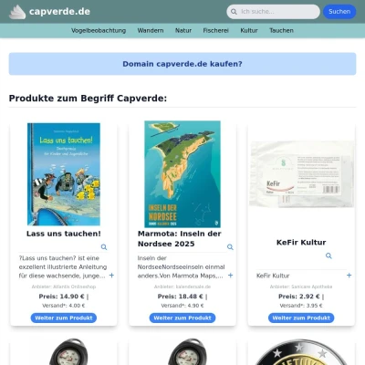 Screenshot capverde.de