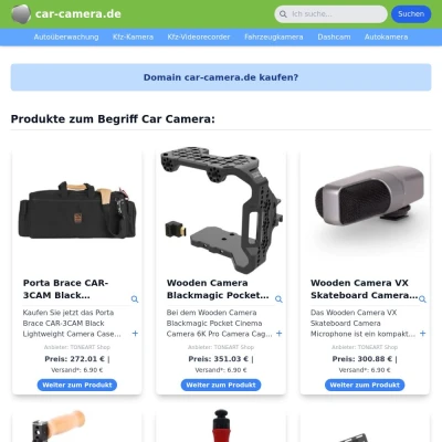 Screenshot car-camera.de
