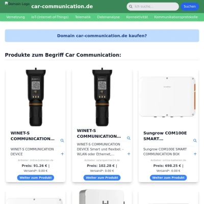 Screenshot car-communication.de