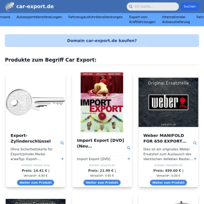 Screenshot car-export.de