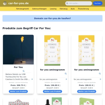 Screenshot car-for-you.de
