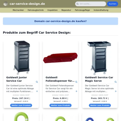 Screenshot car-service-design.de