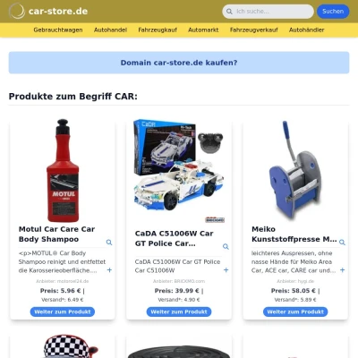 Screenshot car-store.de