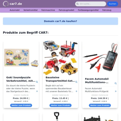 Screenshot car7.de