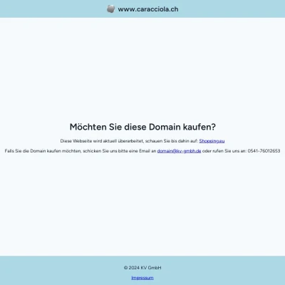 Screenshot caracciola.ch