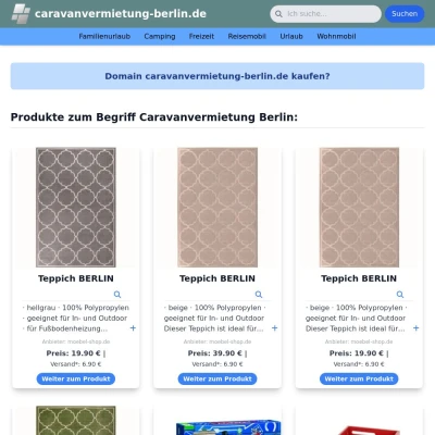 Screenshot caravanvermietung-berlin.de