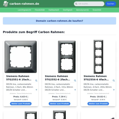 Screenshot carbon-rahmen.de