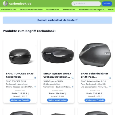 Screenshot carbonlook.de