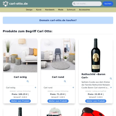 Screenshot carl-otto.de