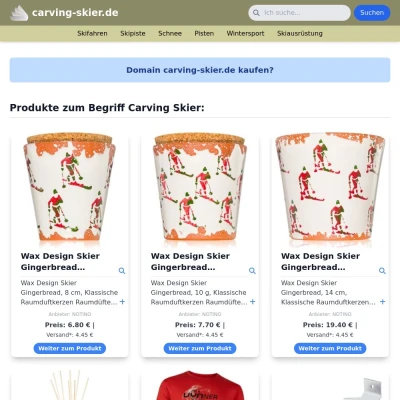 Screenshot carving-skier.de