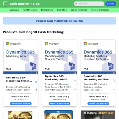 Screenshot cash-marketing.de