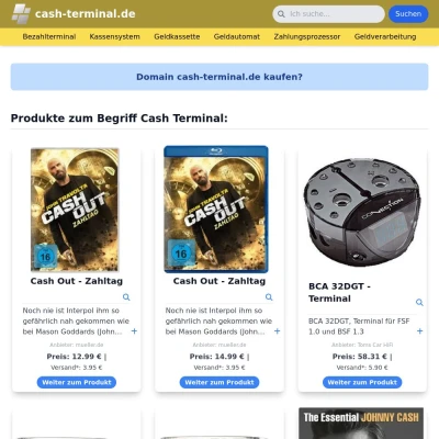 Screenshot cash-terminal.de