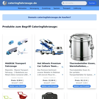 Screenshot cateringfahrzeuge.de