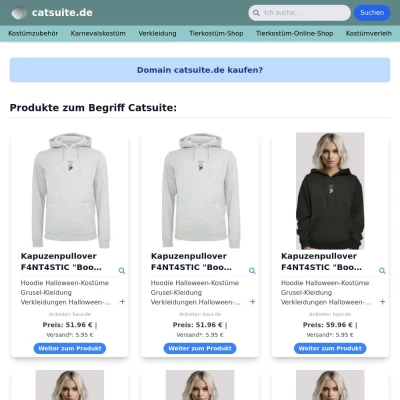 Screenshot catsuite.de
