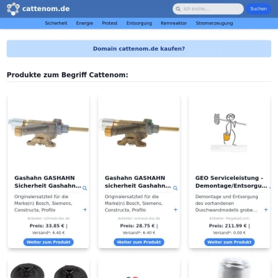 Screenshot cattenom.de