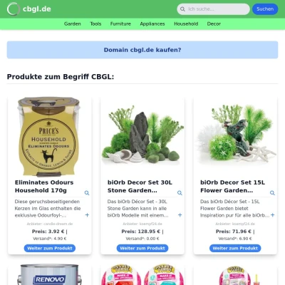 Screenshot cbgl.de