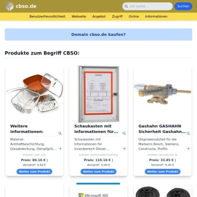 Screenshot cbso.de