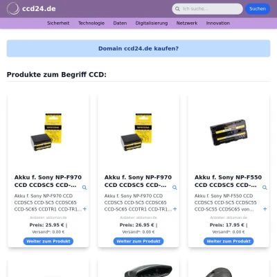 Screenshot ccd24.de