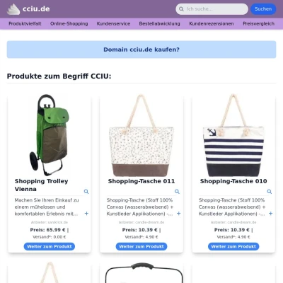 Screenshot cciu.de