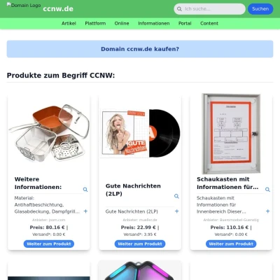 Screenshot ccnw.de