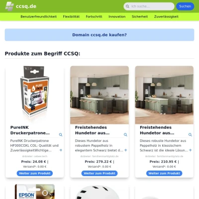 Screenshot ccsq.de