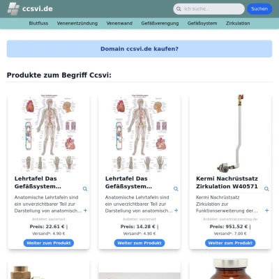 Screenshot ccsvi.de