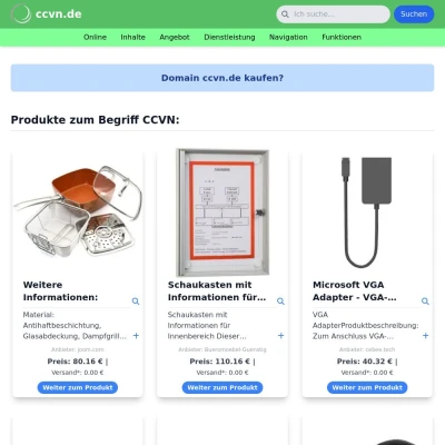 Screenshot ccvn.de