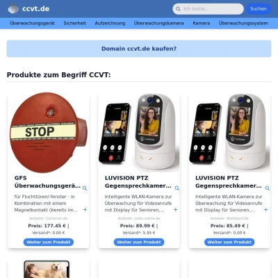 Screenshot ccvt.de