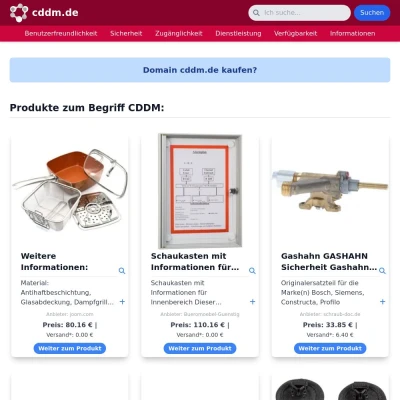 Screenshot cddm.de