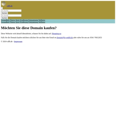 Screenshot cdfh.de